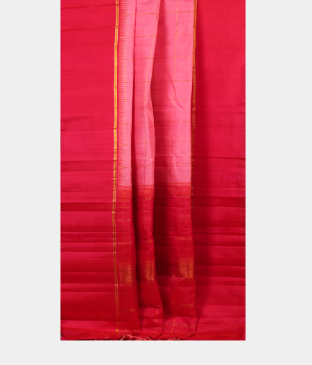 Pink Handwoven Kanjivaram Silk Saree T2296452