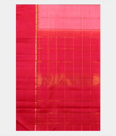 Pink Handwoven Kanjivaram Silk Saree T2296454