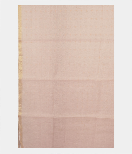   Light Pink Chanderi Cotton Embroidery Saree T1969903