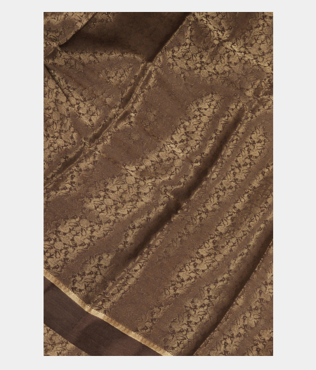 Grey Crepe Silk Saree T159023-image