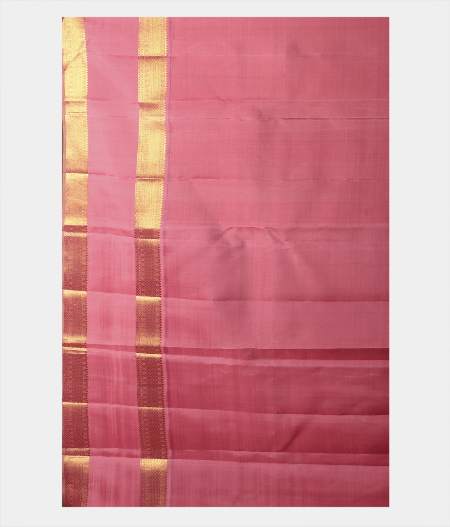 Yellow Handwoven Kanjivaram Silk Saree T2280563