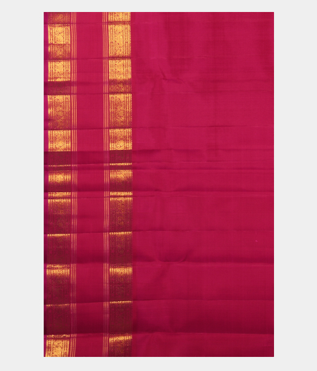 Yellow Handwoven Kanjivaram Silk Saree T2304363