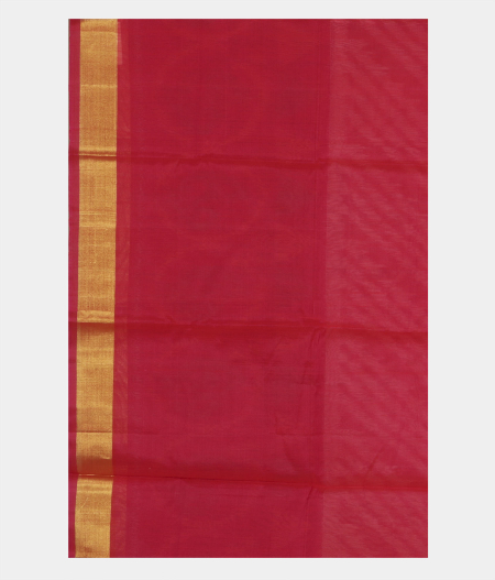 Off White Pochampalli Silk Cotton Saree T2174233