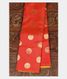 Reddish Orange Handwoven Kanjivaram Silk Saree T2290181