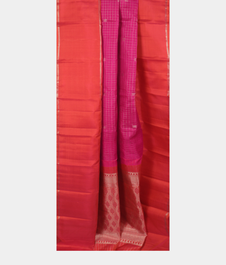 Pink Handwoven Kanjivaram Silk Saree T2299082