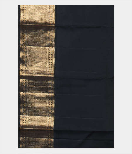 Light Grey Handwoven Kanjivaram Silk Saree T1928613