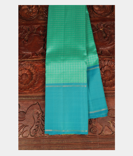 Green Handwoven Kanjivaram Silk Saree T229866-image
