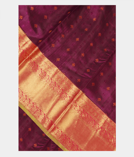 Purple Soft Silk Saree T228218-image