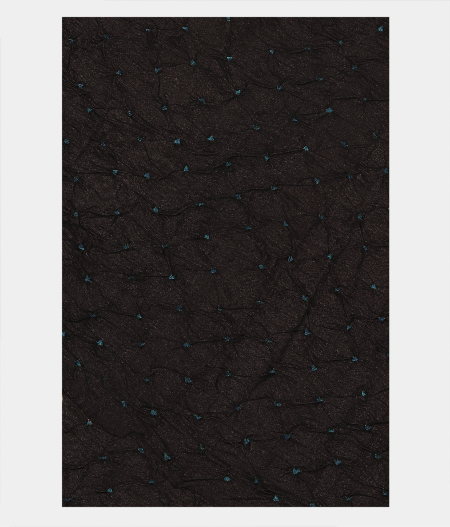 Black Bandhani Tussar Saree T211422-image