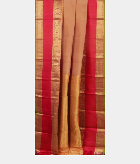 Beige Soft Silk Saree T1376612