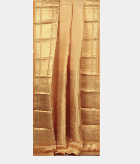 Beige Soft Silk Saree T1673122