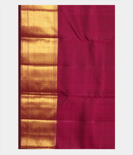 Purple Handwoven Kanjivaram Silk Saree T2317533