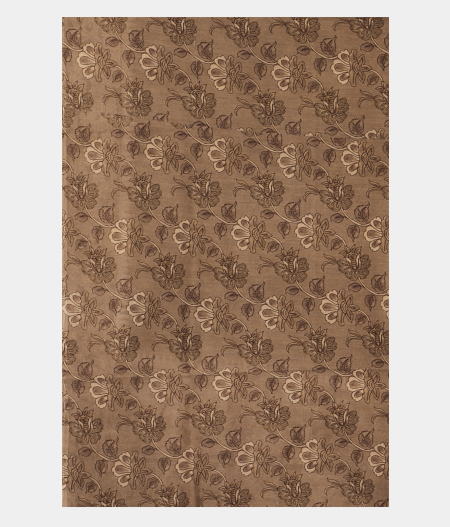 Light Grey Kora Organza Printed Saree T2301963