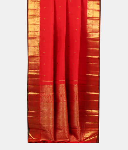 Red Handwoven Kanjivaram Silk Saree T2302762