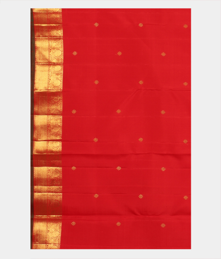 Red Handwoven Kanjivaram Silk Saree T2302763