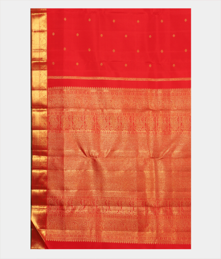 Red Handwoven Kanjivaram Silk Saree T2302764