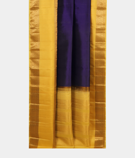 Purple Handwoven Kanjivaram Silk Saree T2301012