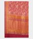 Pink Tussar Georgette Silk Saree T2301694