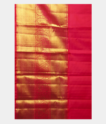 Beige  Handwoven Kanjivaram Silk Pavadai T2316752