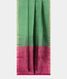 Green Woven Raw Silk Saree T2314752