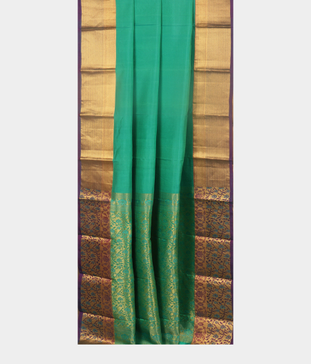 Bluish Green Soft Silk Saree T713062