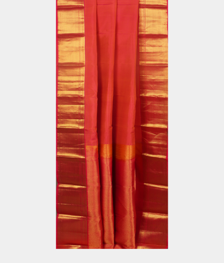 Pinkish Orange Soft Silk Saree T2266872