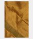 Mustard Yellow Printed Raw Silk Saree T2315581