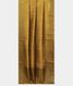 Mustard Yellow Printed Raw Silk Saree T2315582