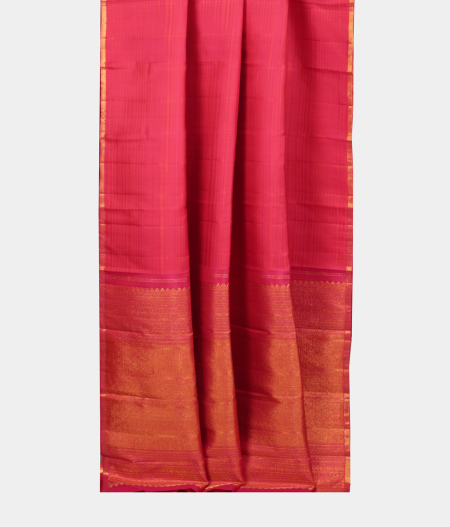 Pink Handwoven Kanjivaram Silk Saree T2307052