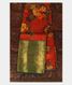 Rust Handwoven Kanjivaram Silk Pavadai T215096-11