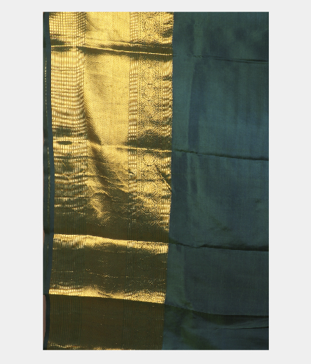 Rust Handwoven Kanjivaram Silk Pavadai T215096-12