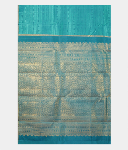 Blue Handwoven Kanjivaram Silk Saree T2307064