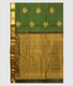 Green Handwoven Kanjivaram Silk SareeT2306534
