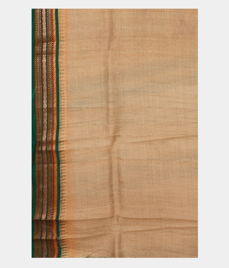 Beige Vidarbha Tussar Saree T2160513