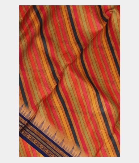 Multicolour Vidarbha Tussar Saree T227350-image