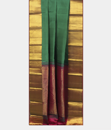 Green Soft Silk Saree T2115462