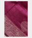 Burgundy Banaras Tussar Saree T2328631