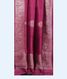 Burgundy Banaras Tussar Saree T2328632