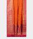 Rust Banaras Tussar Saree T2329422
