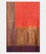 Red Banaras Tussar Saree T2329154