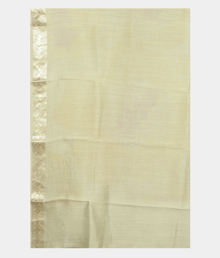 Grey Kora Organza Printed Saree  T2326453