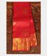 Red Handwoven Kanjivaram Silk Saree T2306251