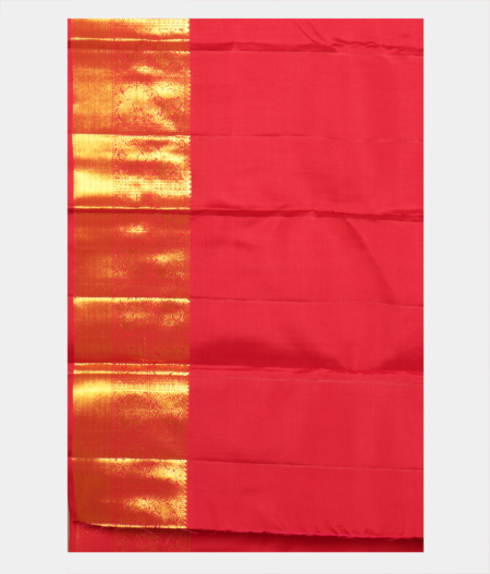 Red Handwoven Kanjivaram Silk Saree T2306253