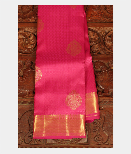 Pink Handwoven Kanjivaram Silk Saree T230691-image