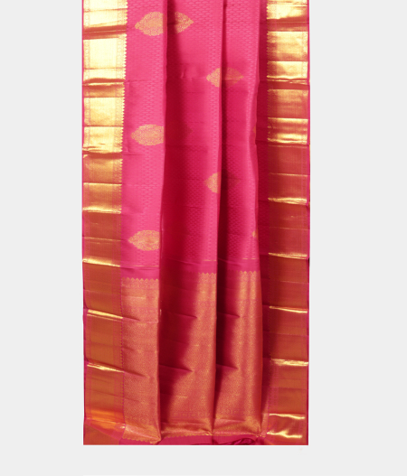 Pink Handwoven Kanjivaram Silk Saree T2306912