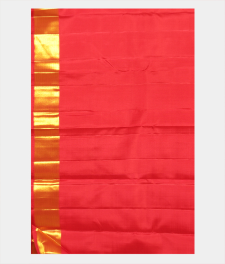 Red Handwoven Kanjivaram Silk Saree T2306993