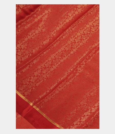 Rust Crepe Silk Saree T159069-image