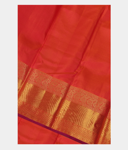 Pinkish Orange Soft Silk Saree T220433-image