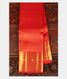 Red Handwoven Kanjivaram Silk Saree T2317481