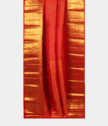 Red Handwoven Kanjivaram Silk Saree T2317482